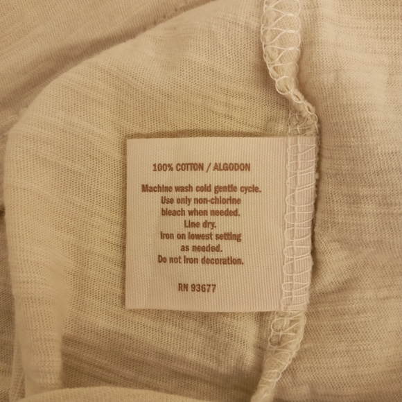 XXL Decree V neck embellished detail cotton top - Picture 9 of 11